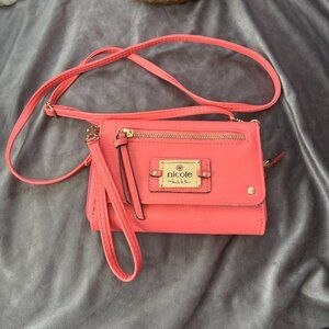 Chic Coral Crossbody Bag